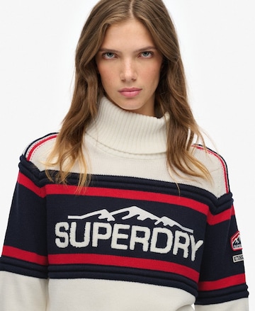 Pull-over 'Apres Ski' Superdry en blanc