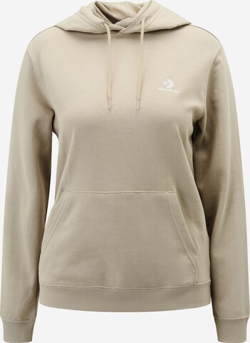 Sweat-shirt 'Classic' CONVERSE en beige : devant