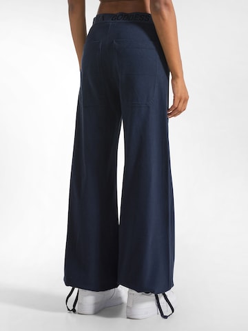 DEHA Wide leg Broek in Blauw