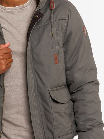 Alessandro Salvarini Winter Jacket 'Rigio' in Grey