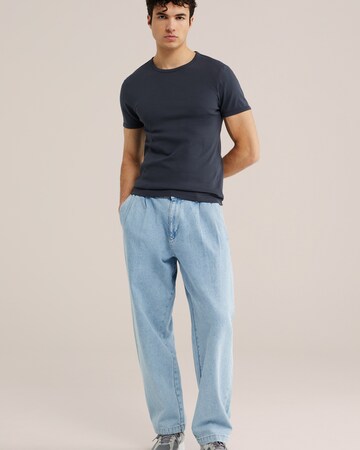 Tricou de la WE Fashion pe albastru