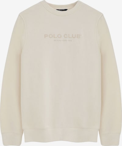 Polo Club Sweatshirt ' EST MINIMAL' in XXXL in Ecru, Item view