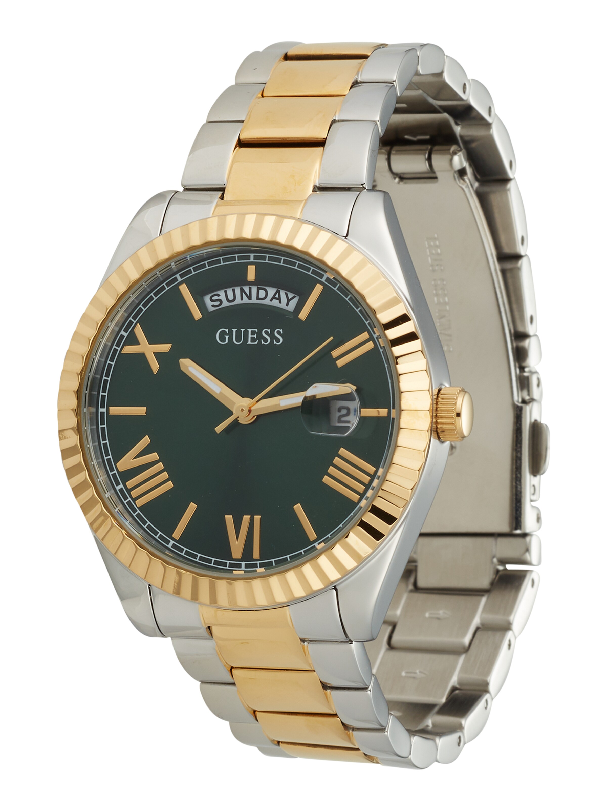 GUESS Uhr 'Luna' in Gold: Vorderseite