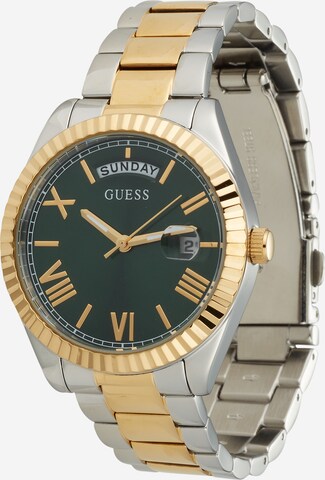 GUESS Analoog horloge in Goud: voorkant