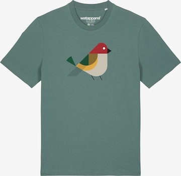 T-Shirt 'Vogel' Watapparel en vert : devant