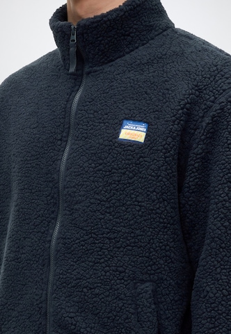 JACK & JONES Флисовая куртка 'JORPOCKY' в Синий