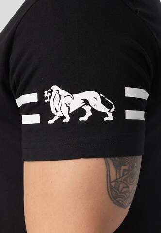 LONSDALE Tričko - Čierna