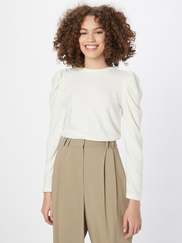 Dorothy Perkins Shirt in Beige: voorkant