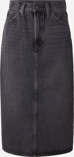 LEVI'S ® Suknja 'High Rise Back Slit Skirt' u crni traper, Pregled proizvoda