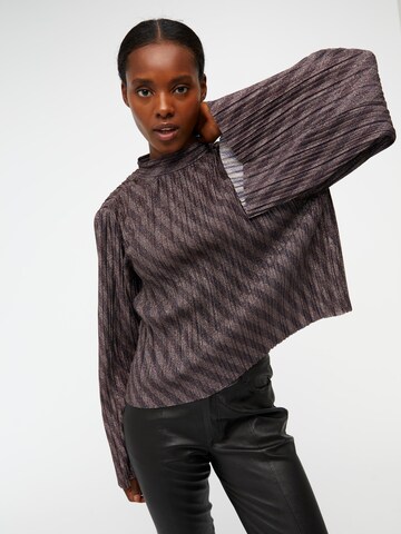 OBJECT Blouse 'Lux' in Grey