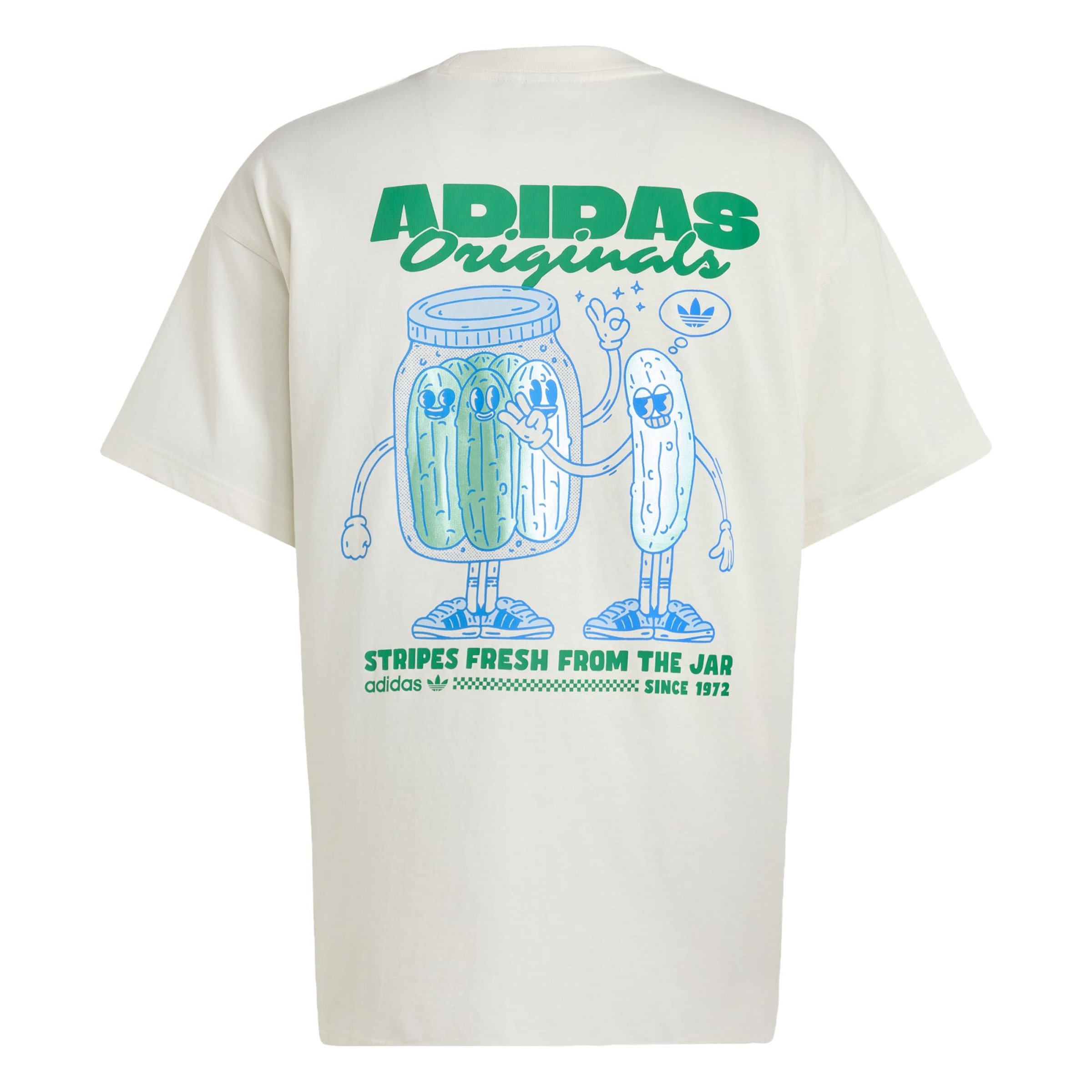 ADIDAS ORIGINALS T-Shirt 'Gurken' in Weiß