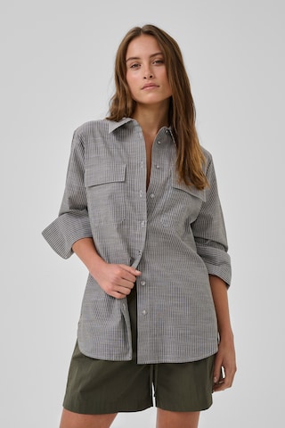 My Essential Wardrobe Blouse 'SkyeMW' in Grijs: voorkant