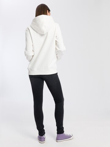 Cross Jeans Sweatshirt ' 65373 ' in Weiß