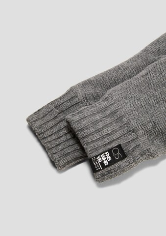 QS Full Finger Gloves in Grey