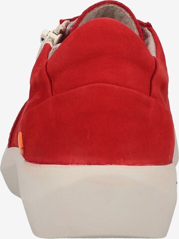 Softinos Sneakers laag in Rood