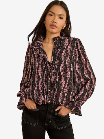 love & roses Μπλούζα σε λιλά: μπροστά