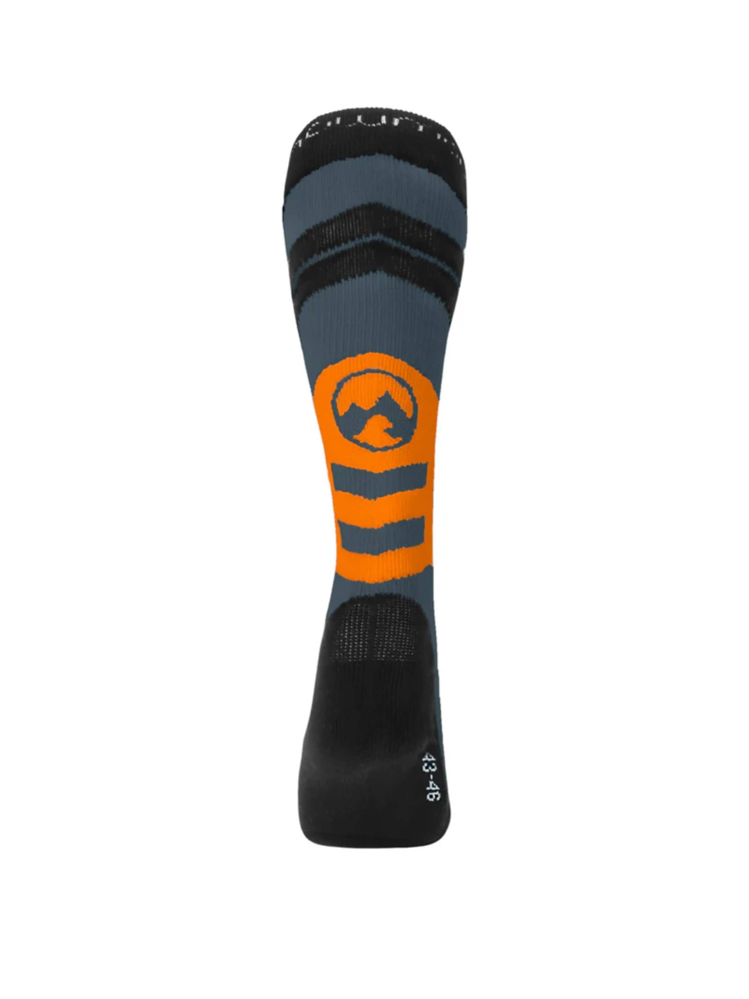 Calzino sportivo 'MowMow Ski Socks - Silver Ions - Antibacterial - Men - Women - Size 39-42 - Gray' di Mowmow in rosso