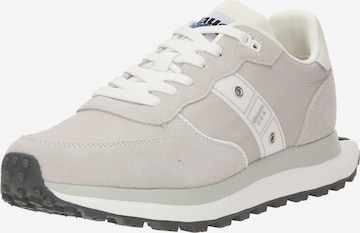 Blauer.USA Platform trainers in White: front