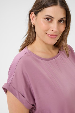 KAFFE CURVE - Blusa 'KCMilia' em rosa