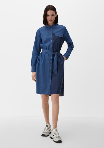 s.Oliver Shirt dress in Blue