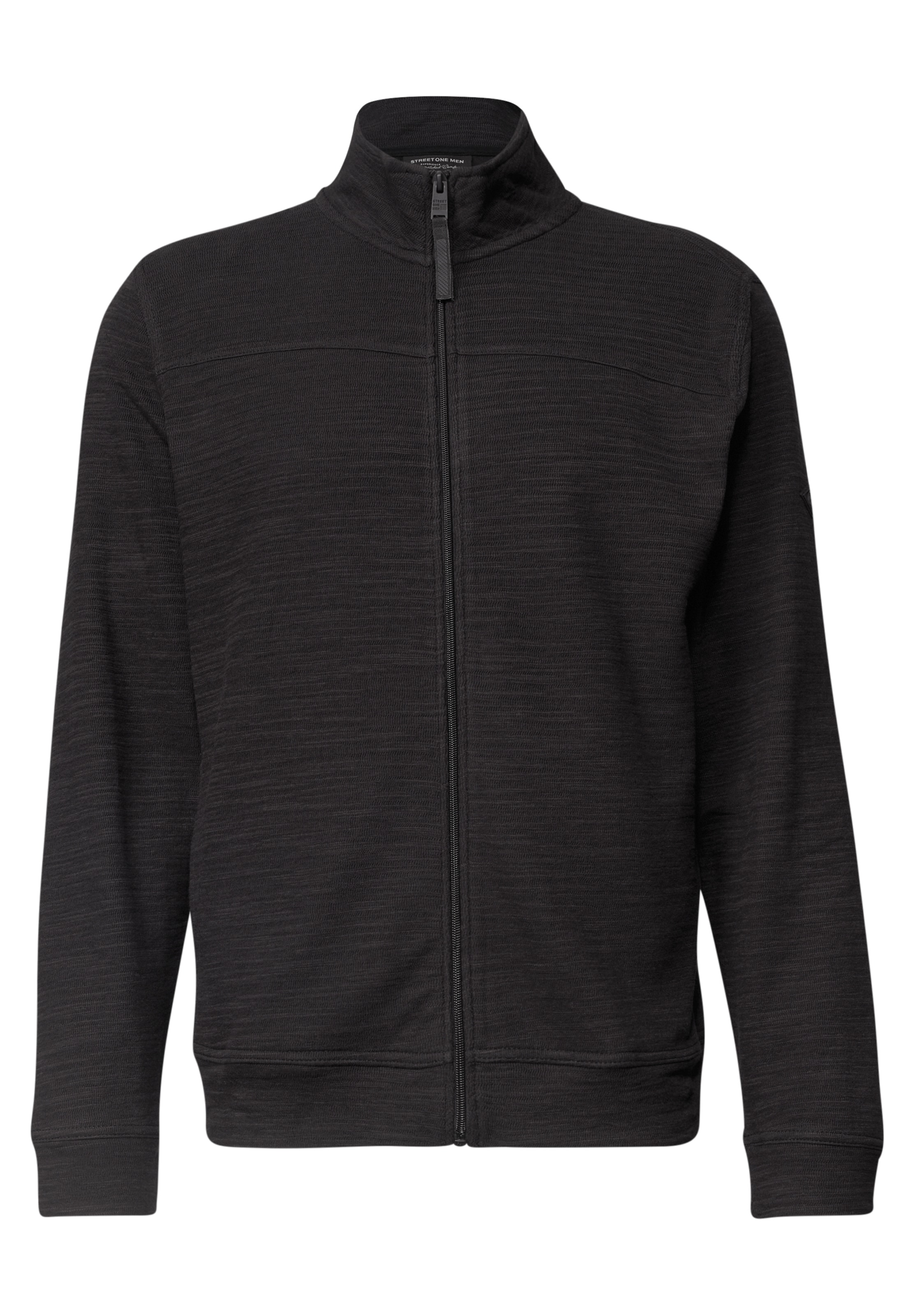 Street One MEN Übergangsjacke in Schwarz: Vorderseite