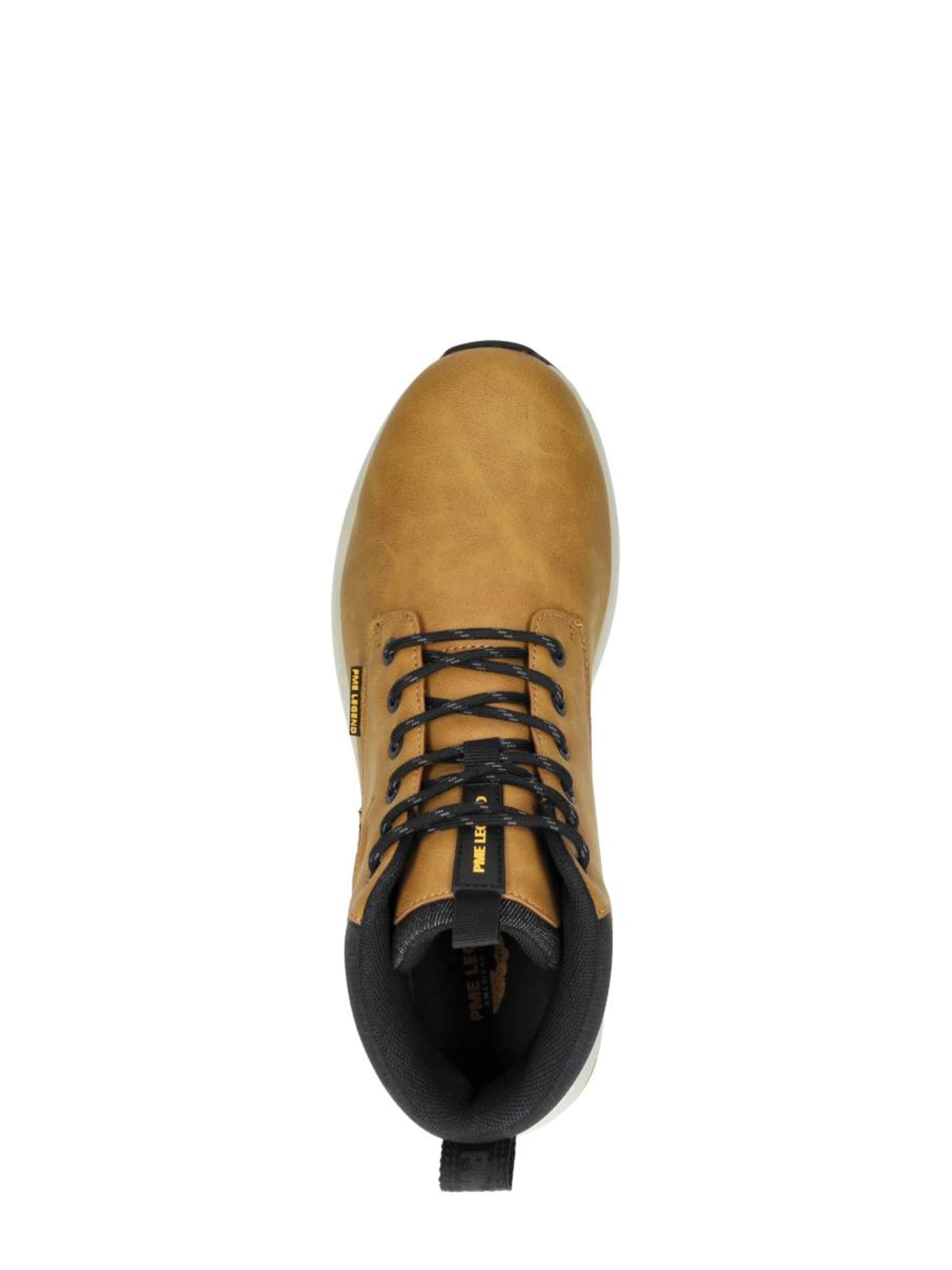 PME Legend Lace-up boot 'Ribber' in Yellow