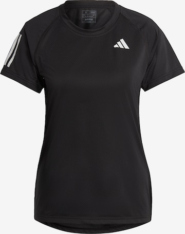 ADIDAS PERFORMANCE - Camisa funcionais 'Club' em preto: frente