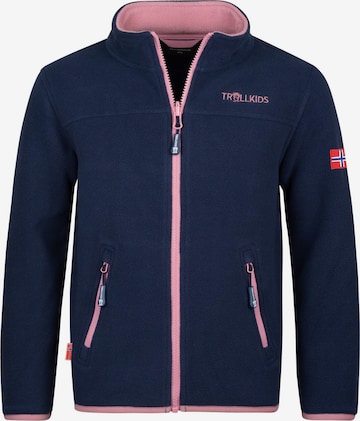 TROLLKIDS Fleecejacke in Blau: Vorderseite