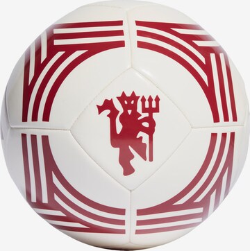 ADIDAS PERFORMANCE Ball 'Manchester United Third Club' in White: front