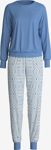 CALIDA Pyjama in Blau: Vorderseite
