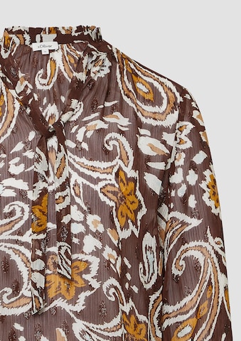 Chemisier s.Oliver en marron
