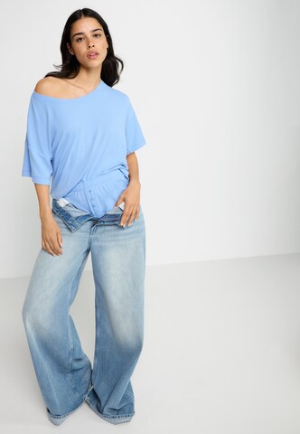 LSCN by LASCANA Short Pajama Set in Blue