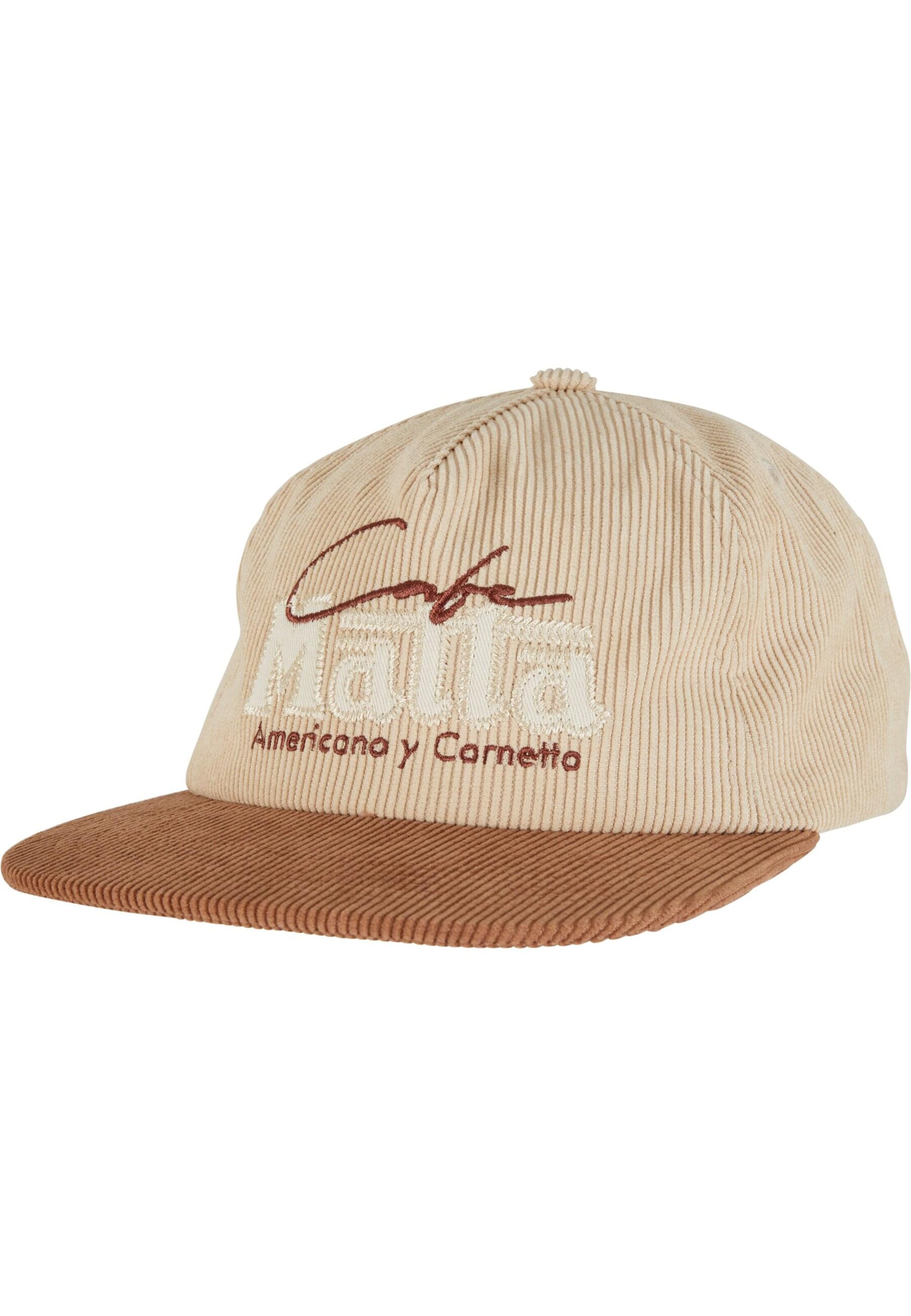 Pica Pica Cap 'Cafe Matta' in Beige: front