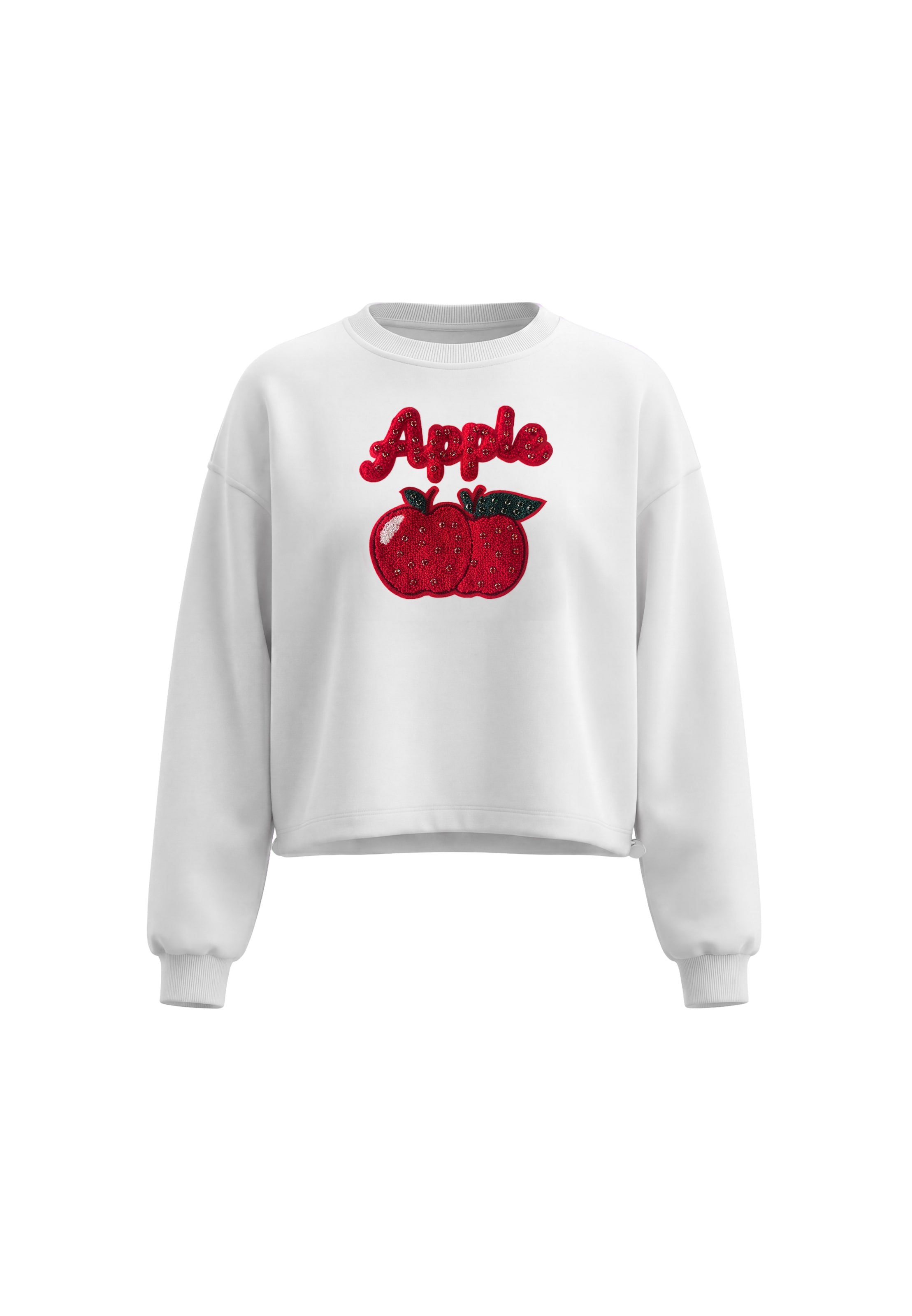MYMO - Sweatshirt em branco: frente