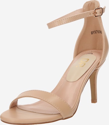 Sandales à lanières 'Tyler' Dorothy Perkins en rose : devant