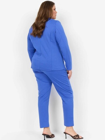 Coupe slim Pantalon 'Sina' Wasabi Concept en bleu