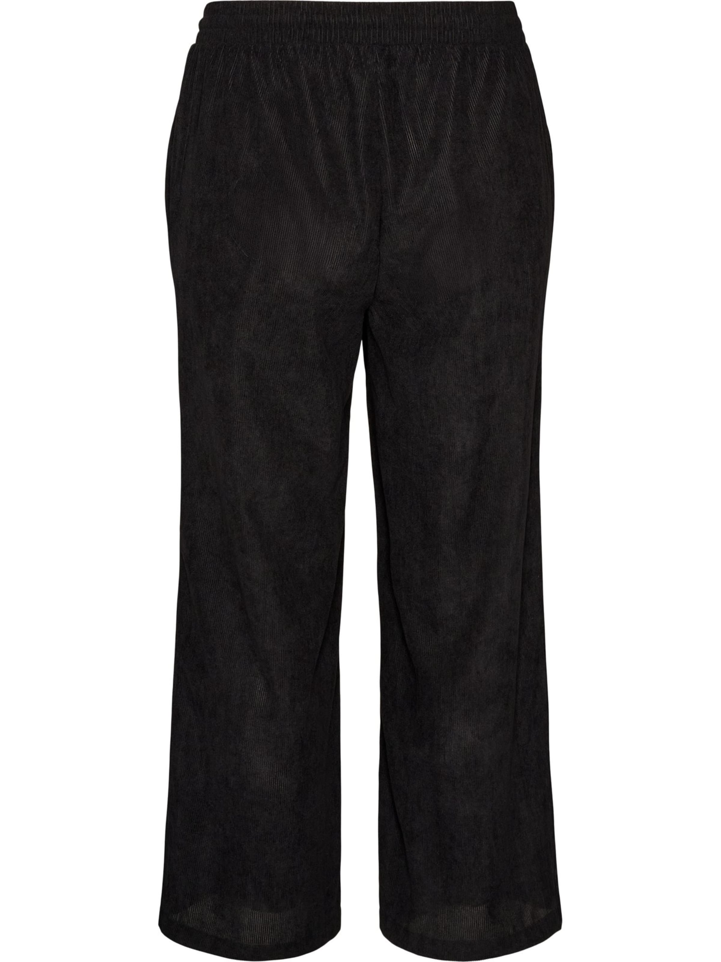 Loosefit Pantaloni 'FLELISA' di Zizzi in nero