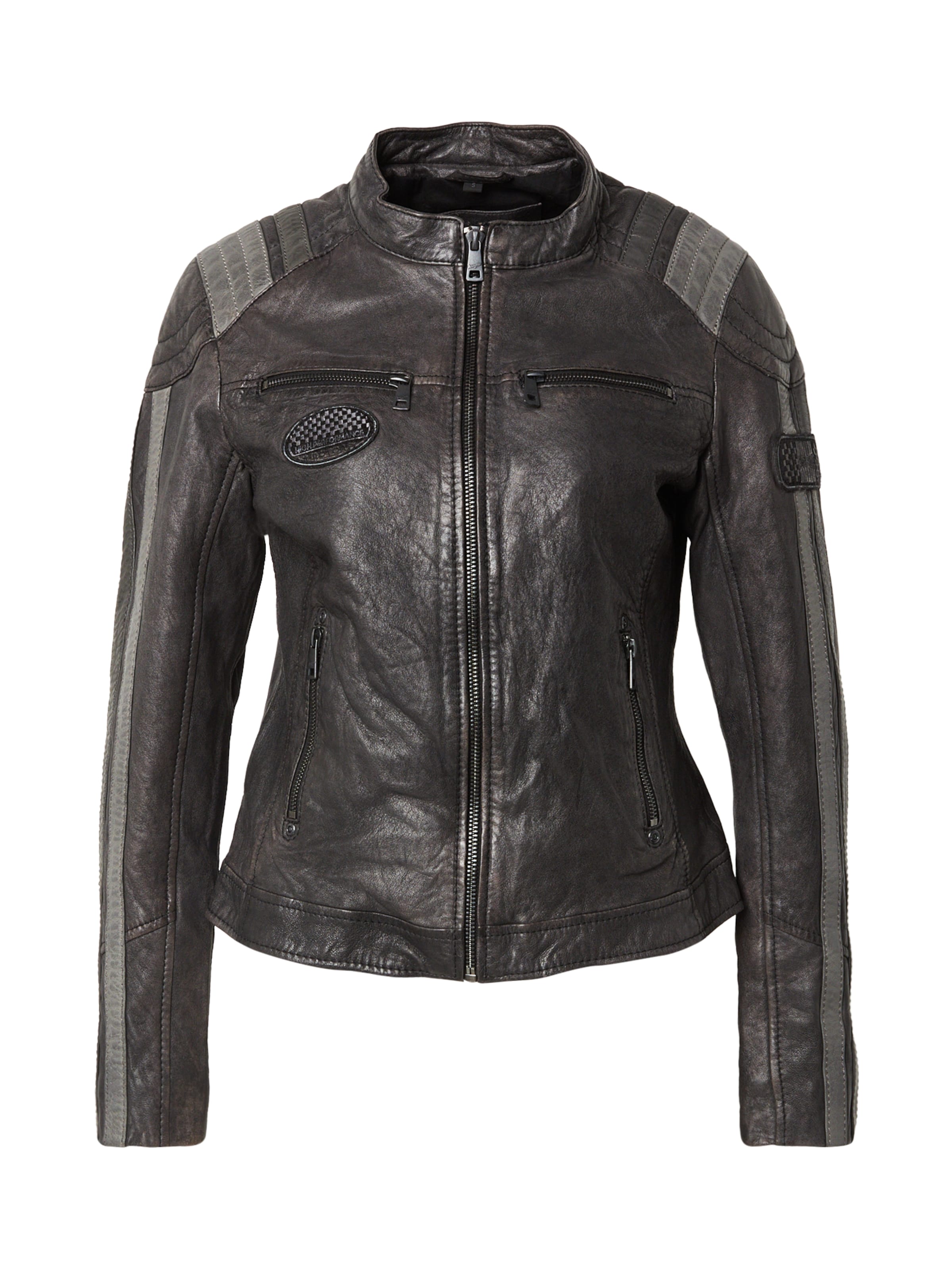 Mauritius Φθινοπωρινό και ανοιξιάτικο μπουφάν 'Speeda' σε μαύρο: μπροστά