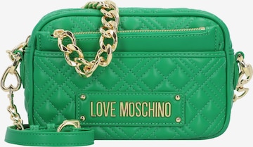 Love Moschino Crossbody Bag in Green: front