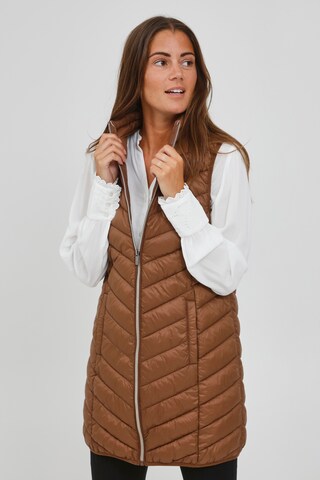 Gilet 'FRBAPADDING 4' di Fransa in marrone: frontale