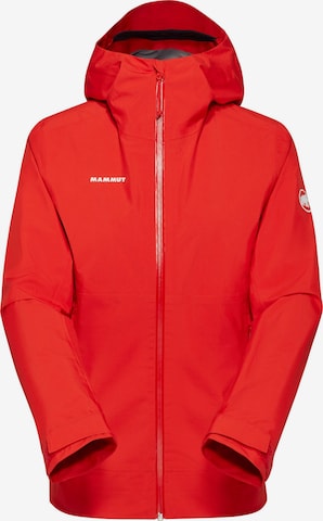 MAMMUT Outdoor Jacket in Red: front
