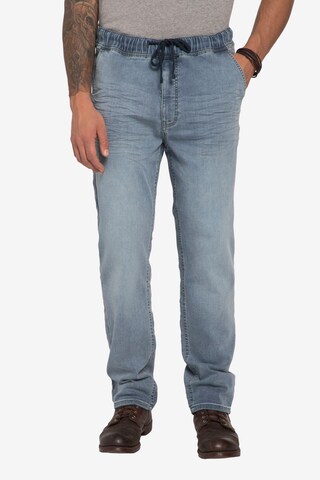 JP1880 Loosefit Jeans in Blauw: voorkant