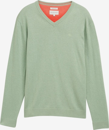 TOM TAILOR Pullover in Grün: Vorderseite