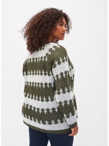 Pullover 'Home' di Zizzi in verde