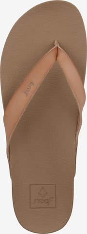 REEF T-Bar Sandals 'Cushion' in Brown