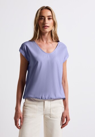 STREET ONE Blouse in Purple: front