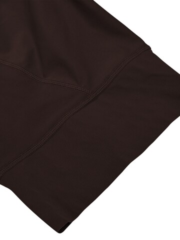 WULIBIKE Skinny Workout Pants in Brown