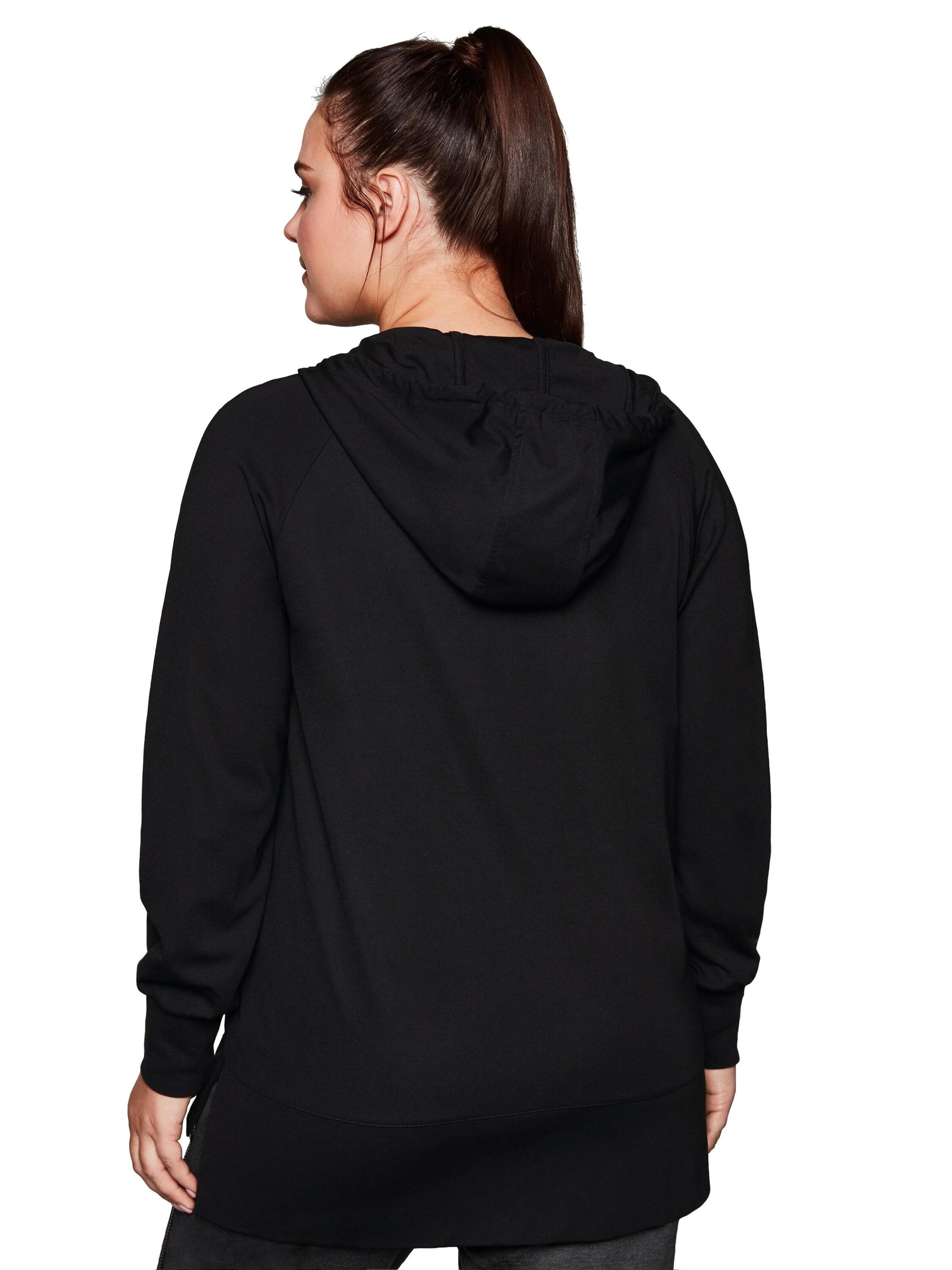 SHEEGO Collegetakki värissä musta