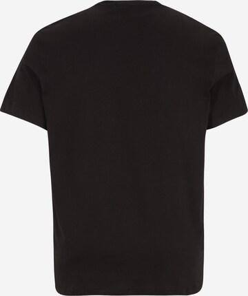 Calvin Klein Jeans Plus T-Shirt in Schwarz