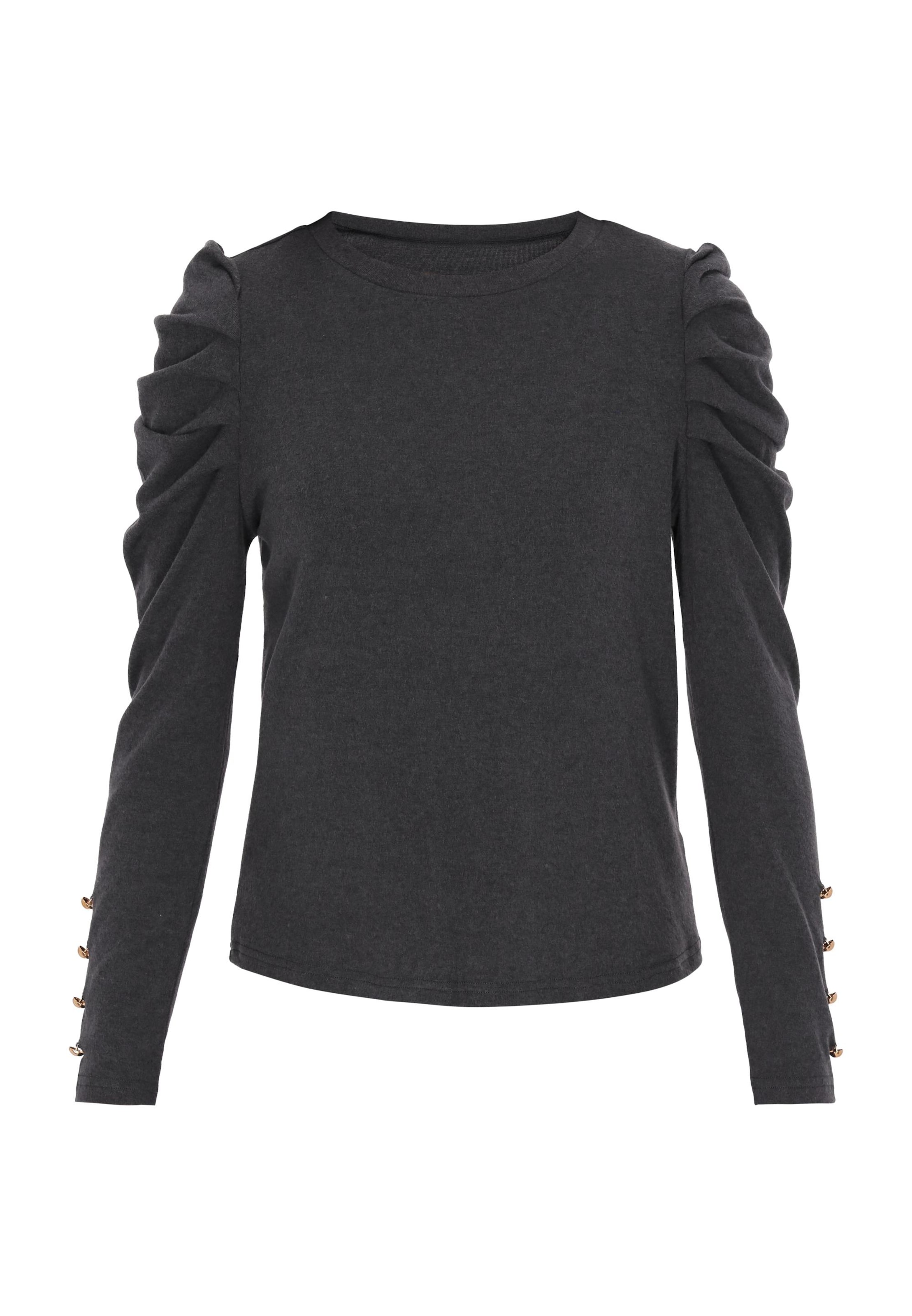 T-shirt MAIRE en noir : devant